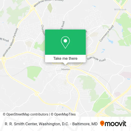 R. R. Smith Center map