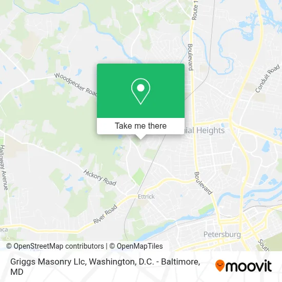 Griggs Masonry Llc map