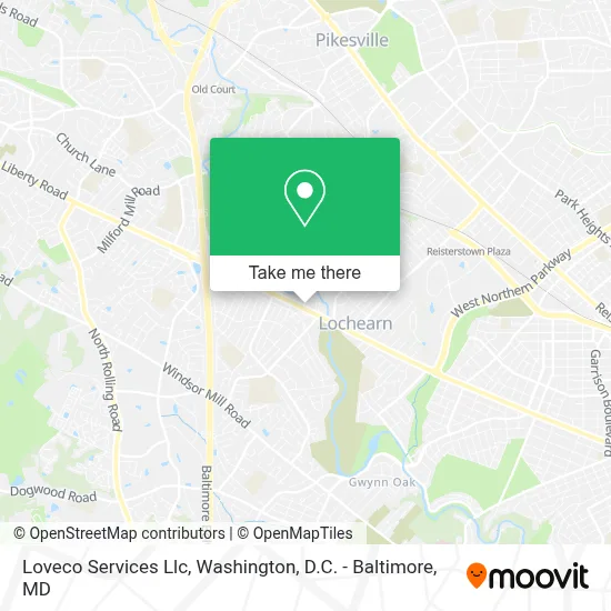 Loveco Services Llc map