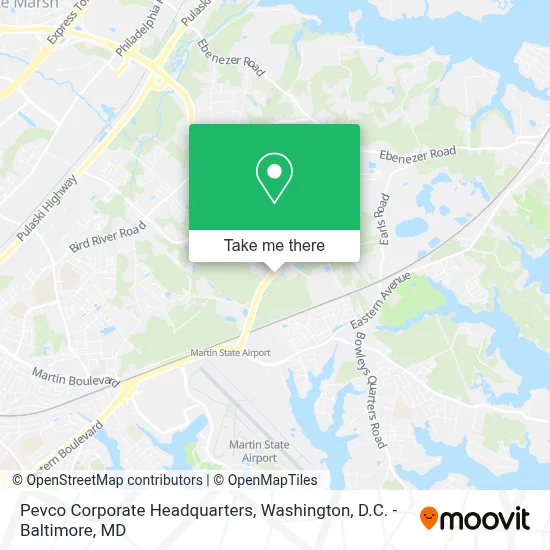 Pevco Corporate Headquarters map