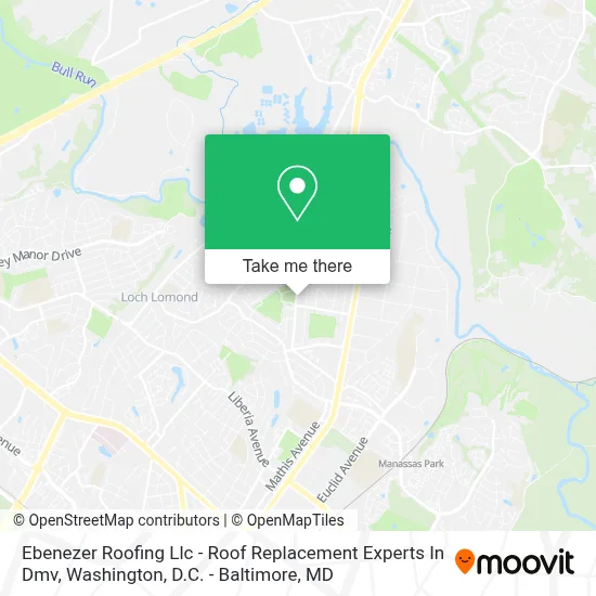 Ebenezer Roofing Llc - Roof Replacement Experts In Dmv map