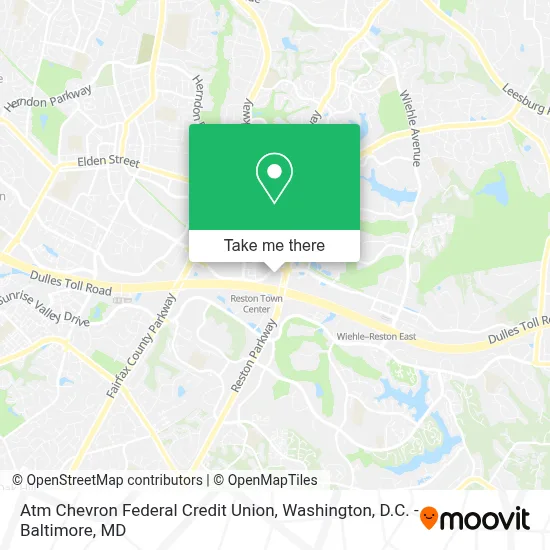 Atm Chevron Federal Credit Union map