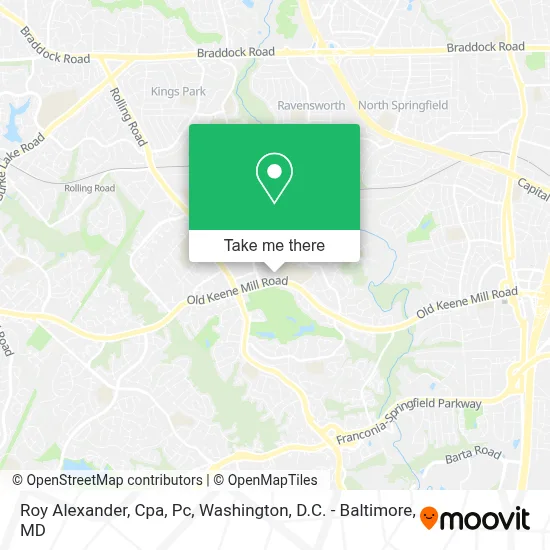 Roy Alexander, Cpa, Pc map