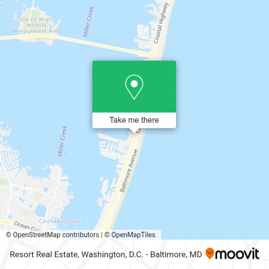 Resort Real Estate map