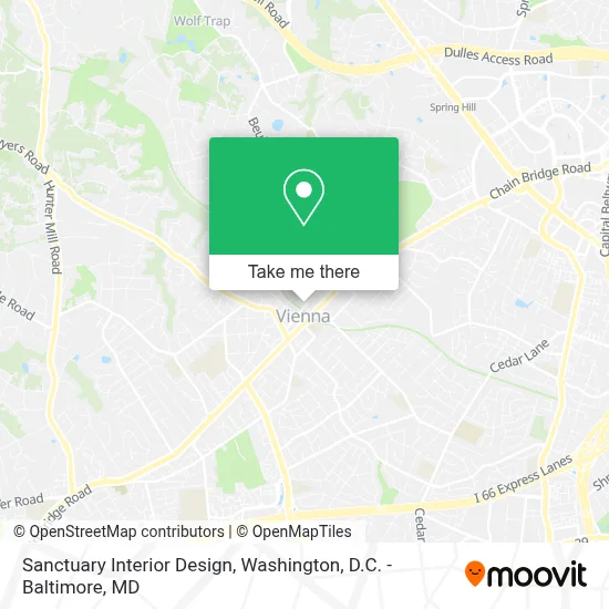 Sanctuary Interior Design map