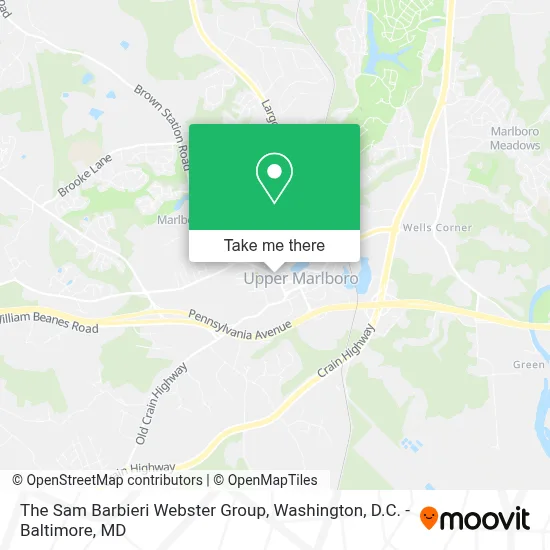 The Sam Barbieri Webster Group map