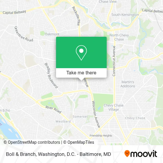 Boll & Branch map