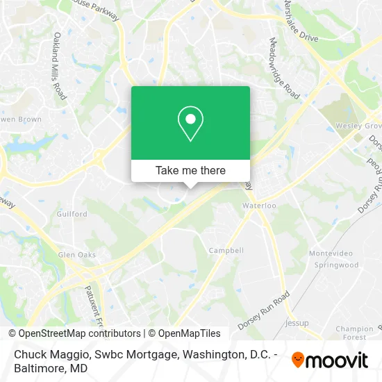 Chuck Maggio, Swbc Mortgage map