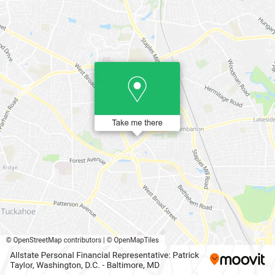 Allstate Personal Financial Representative: Patrick Taylor map