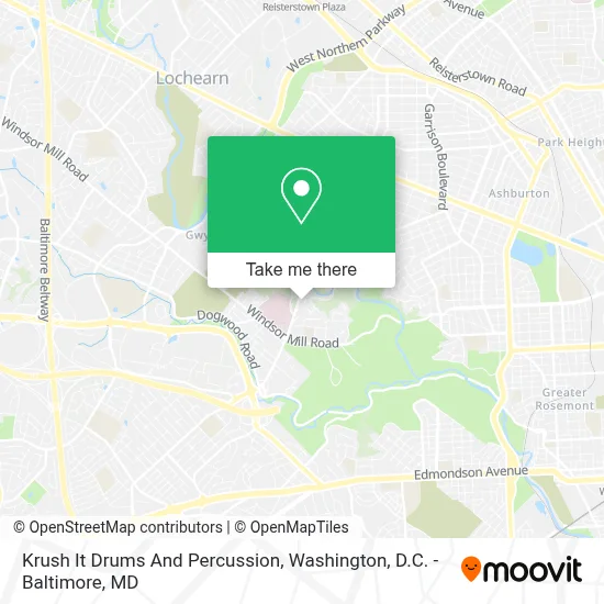 Krush It Drums And Percussion map