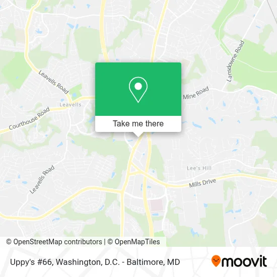 Uppy's #66 map