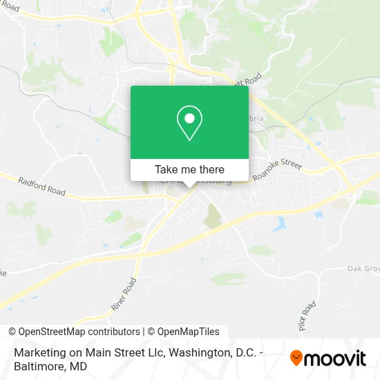 Marketing on Main Street Llc map