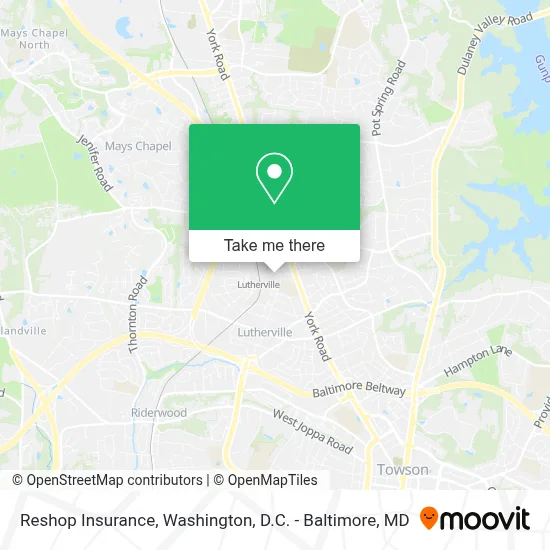 Reshop Insurance map