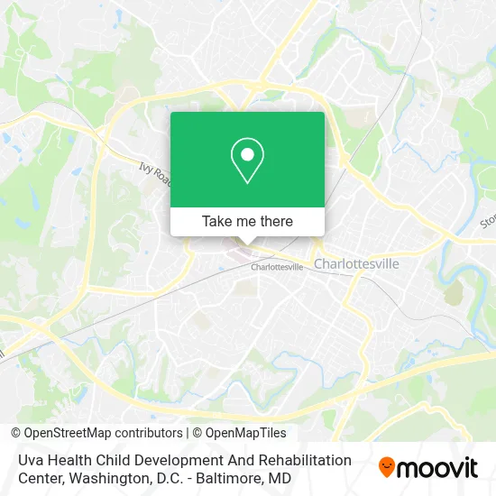Uva Health Child Development And Rehabilitation Center map