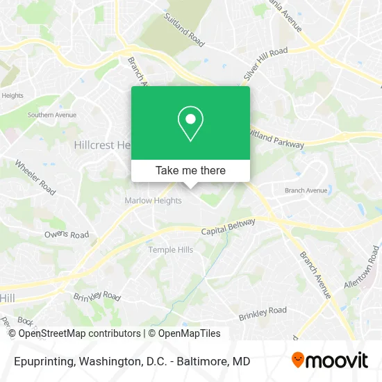 Epuprinting map