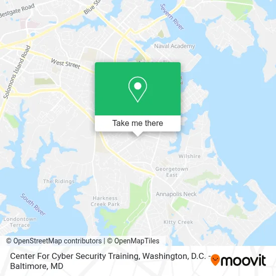 Center For Cyber Security Training map