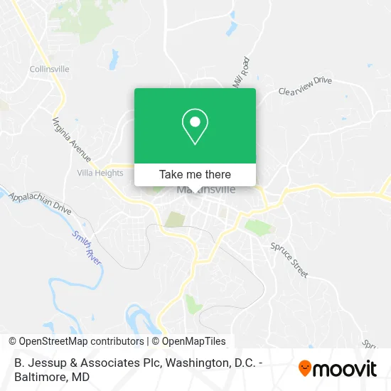 B. Jessup & Associates Plc map