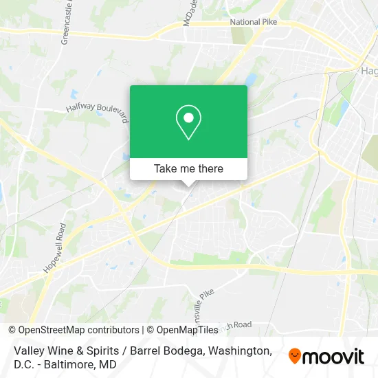 Valley Wine & Spirits / Barrel Bodega map