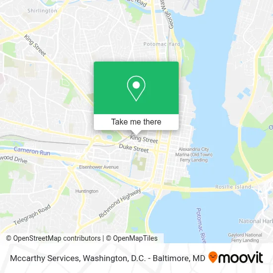 Mccarthy Services map
