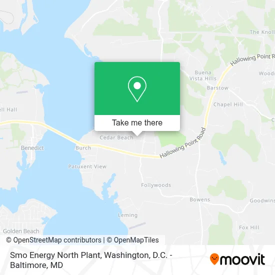 Smo Energy North Plant map