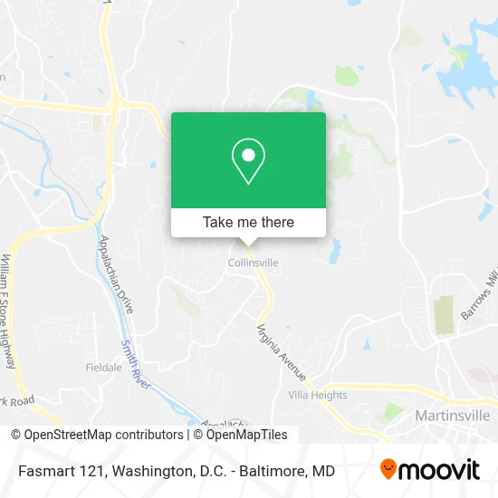 Fasmart 121 map