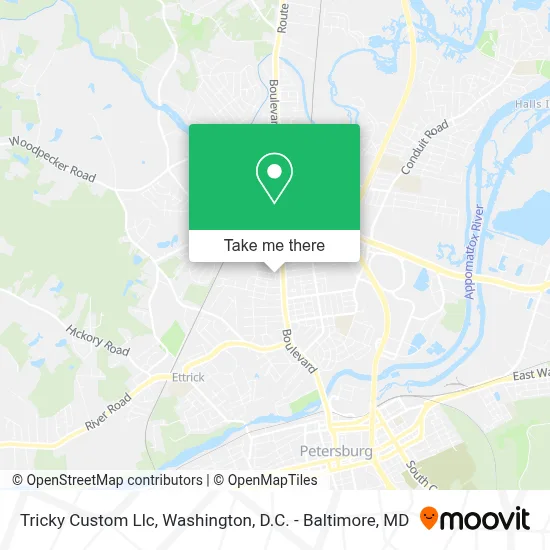 Tricky Custom Llc map