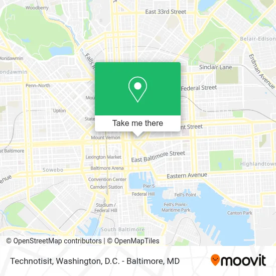 Technotisit map