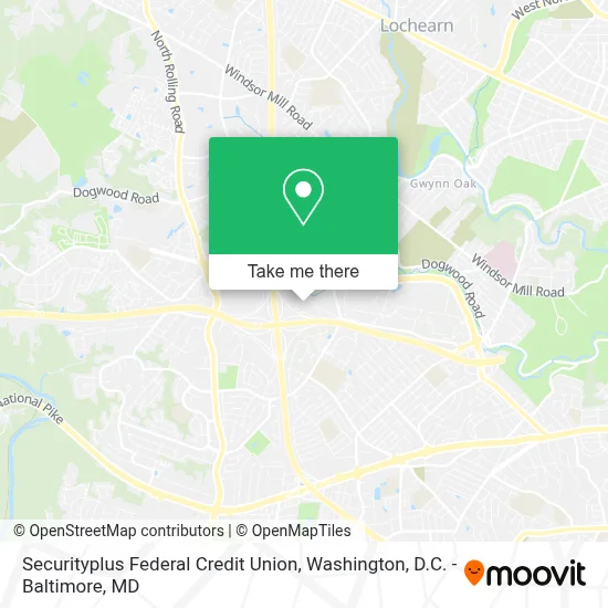 Securityplus Federal Credit Union map
