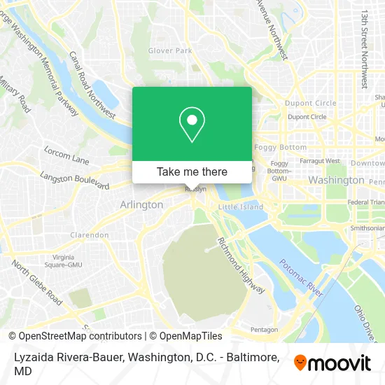Lyzaida Rivera-Bauer map