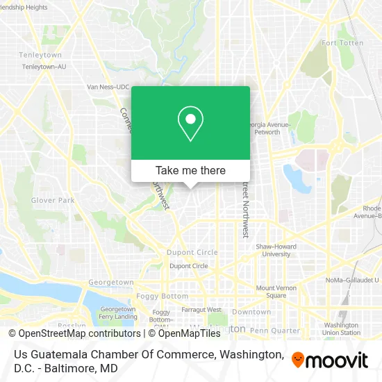 Us Guatemala Chamber Of Commerce map
