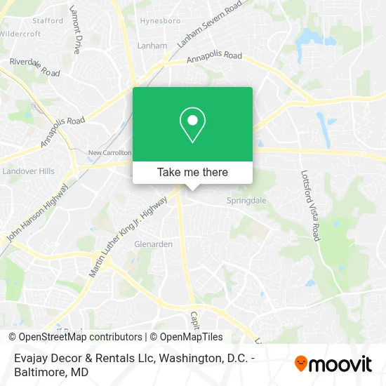 Evajay Decor & Rentals Llc map