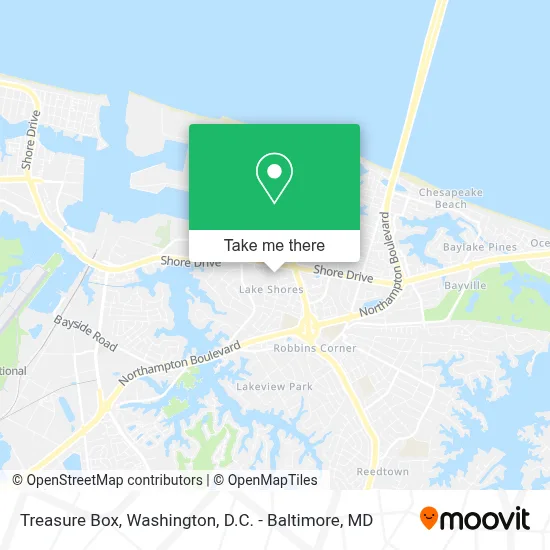 Treasure Box map