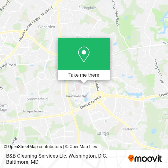 B&B Cleaning Services Llc map