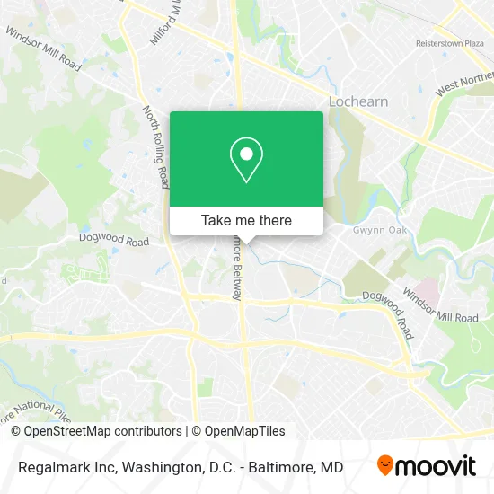 Regalmark Inc map