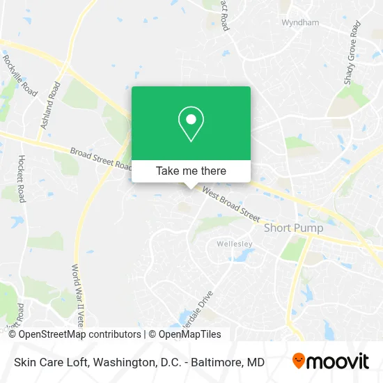 Skin Care Loft map