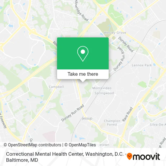 Correctional Mental Health Center map