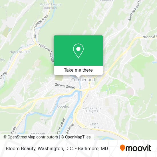 Bloom Beauty map