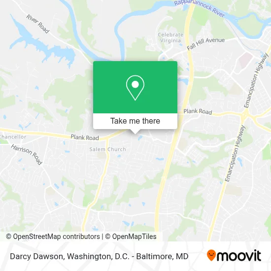 Darcy Dawson map