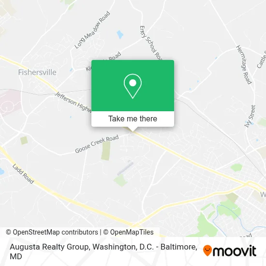 Augusta Realty Group map