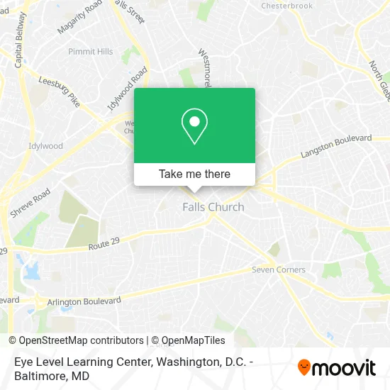 Eye Level Learning Center map