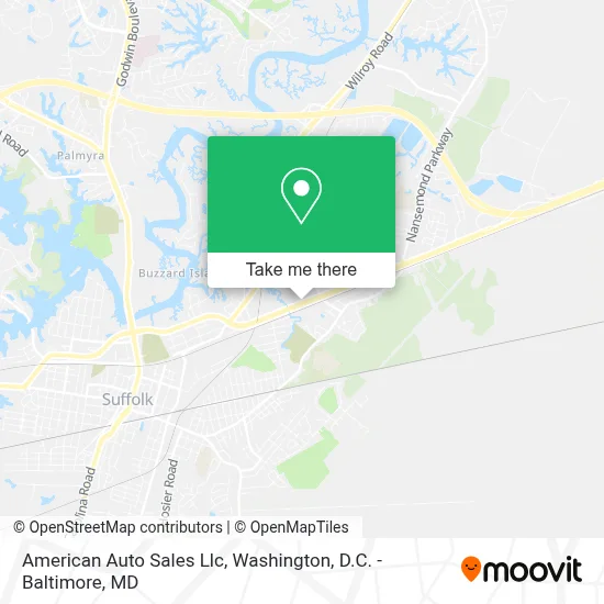 American Auto Sales Llc map