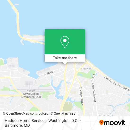 Hadden Home Services map