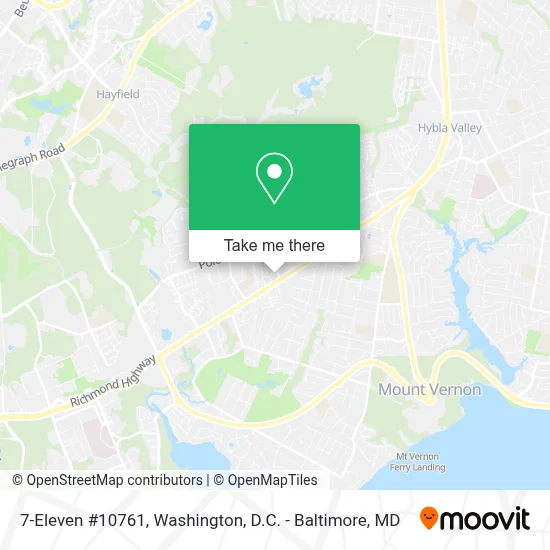 7-Eleven #10761 map