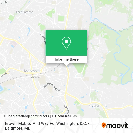 Brown, Mobley And Way Pc map