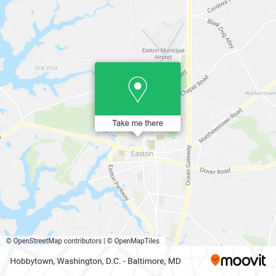 Hobbytown map