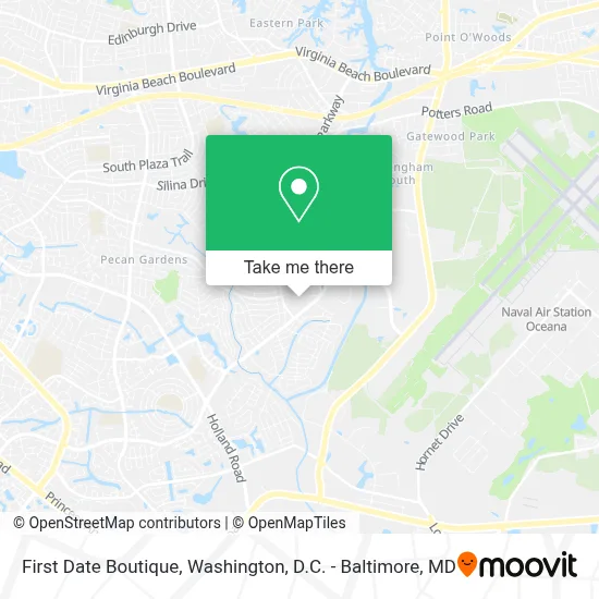 First Date Boutique map