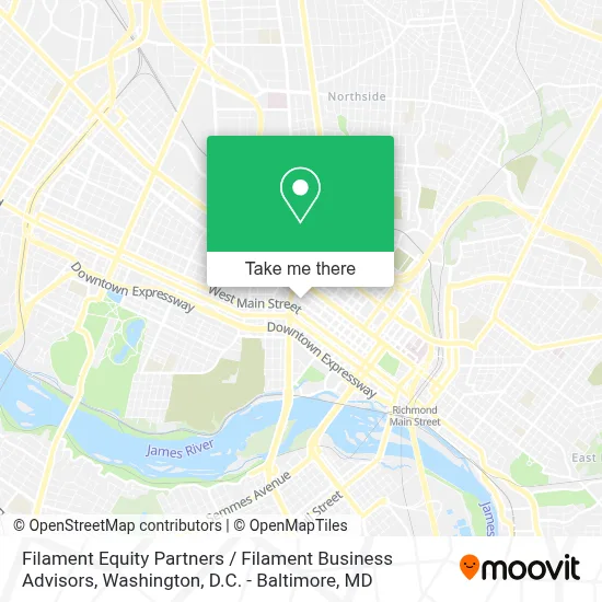 Filament Equity Partners / Filament Business Advisors map