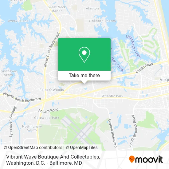 Vibrant Wave Boutique And Collectables map