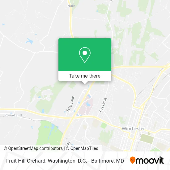 Fruit Hill Orchard map