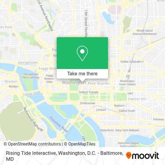 Rising Tide Interactive map